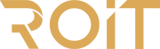 Logo ROIT mono dourada
